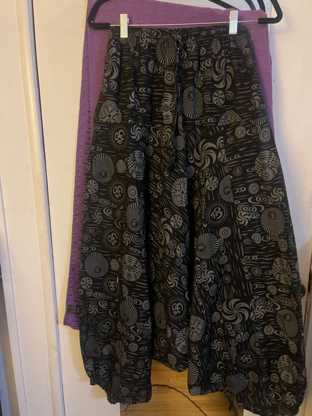 Printed Harem pant with pockets